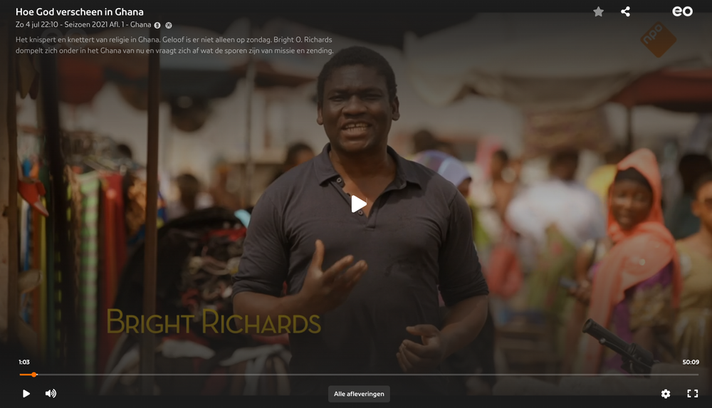 Kijktip: Hoe God verscheen in Ghana